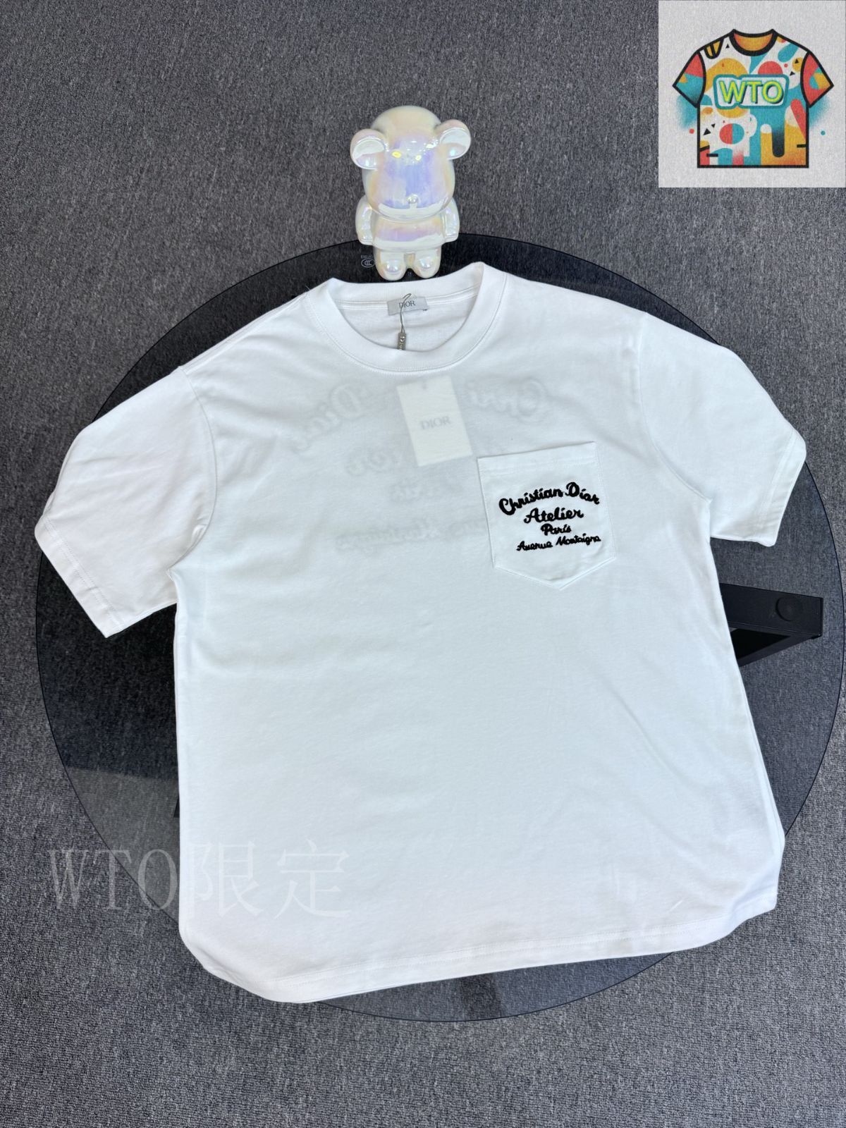 今日特価】Dior 2025SS ユニセックス ショートスリーブ T シャツ