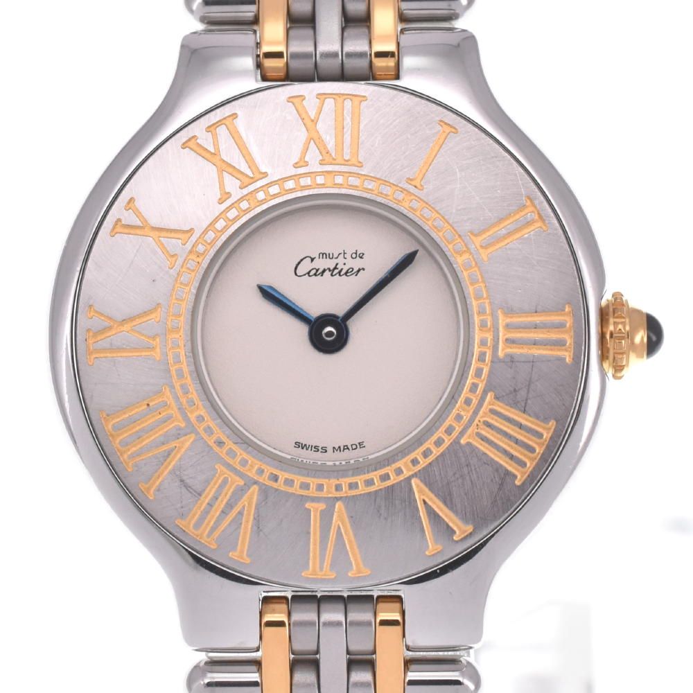 Cartier カルティエ　125000P　マスト21 ヴァンティアン　時計 マスト21 ヴァンティアン クォーツ レディースウォッチ 腕時計