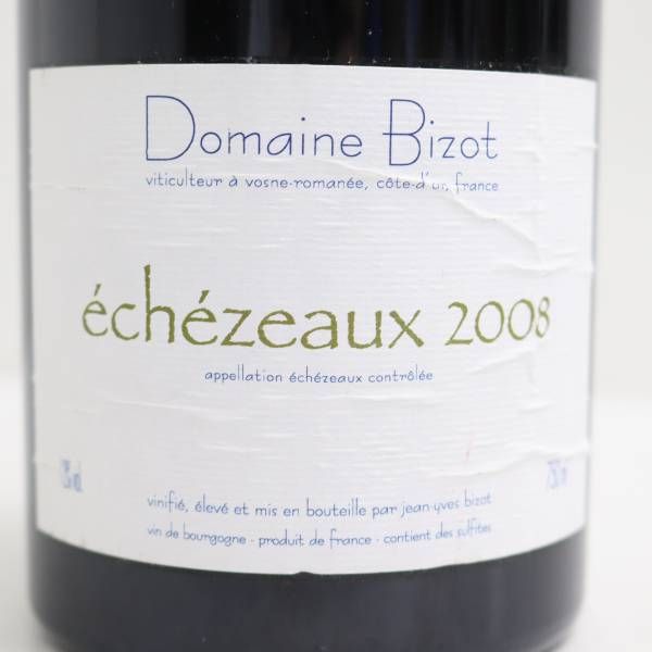 Domaine Bizot（ドメーヌ ビゾ）エシェゾー 2008 12％ 750ml
