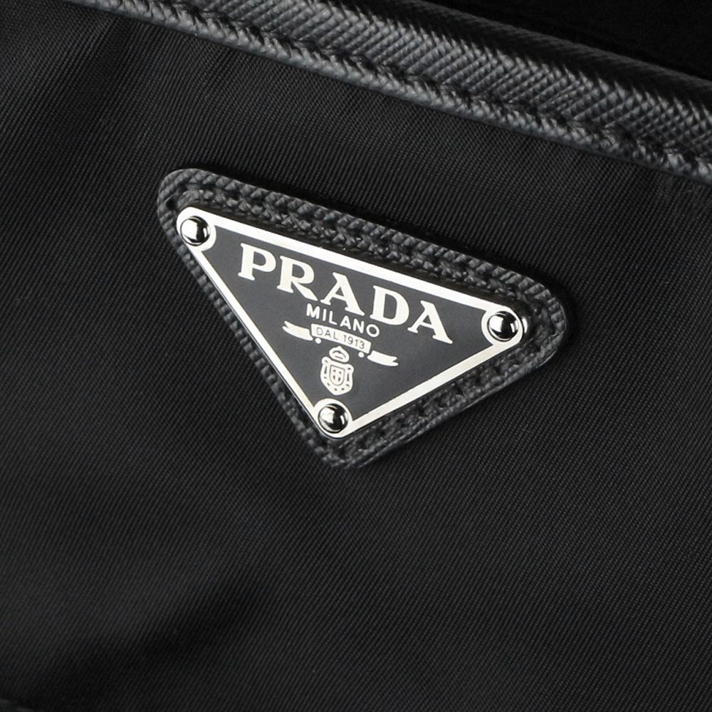 新品同様品 - ほぼ新品〕プラダ/PRADA トライアングルロゴ 2WAYトート  