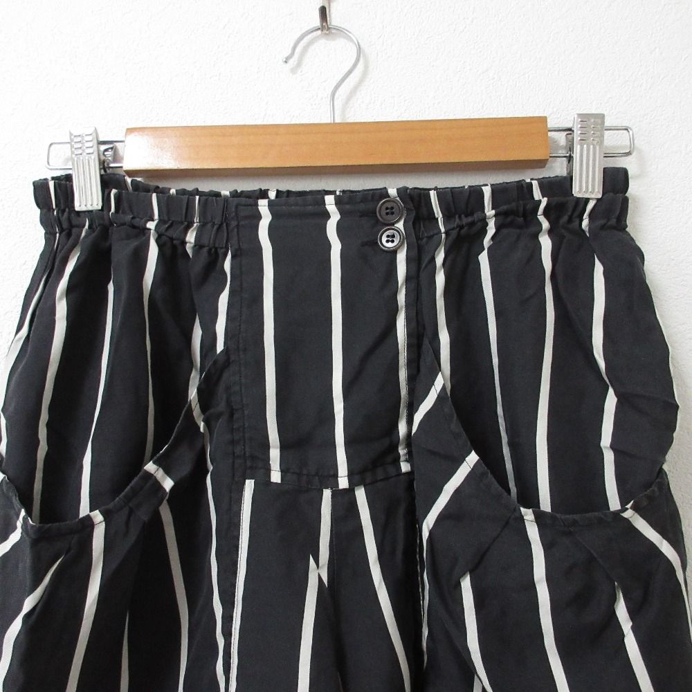 良品 DRIES VAN NOTEN ドリスヴァンノッテン ストライプ シルク