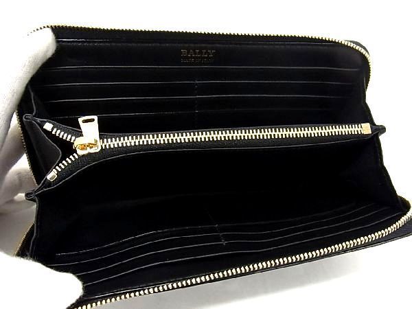 □新品□未使用□ BALLY バリー レザー ラウンドファスナー 長財布