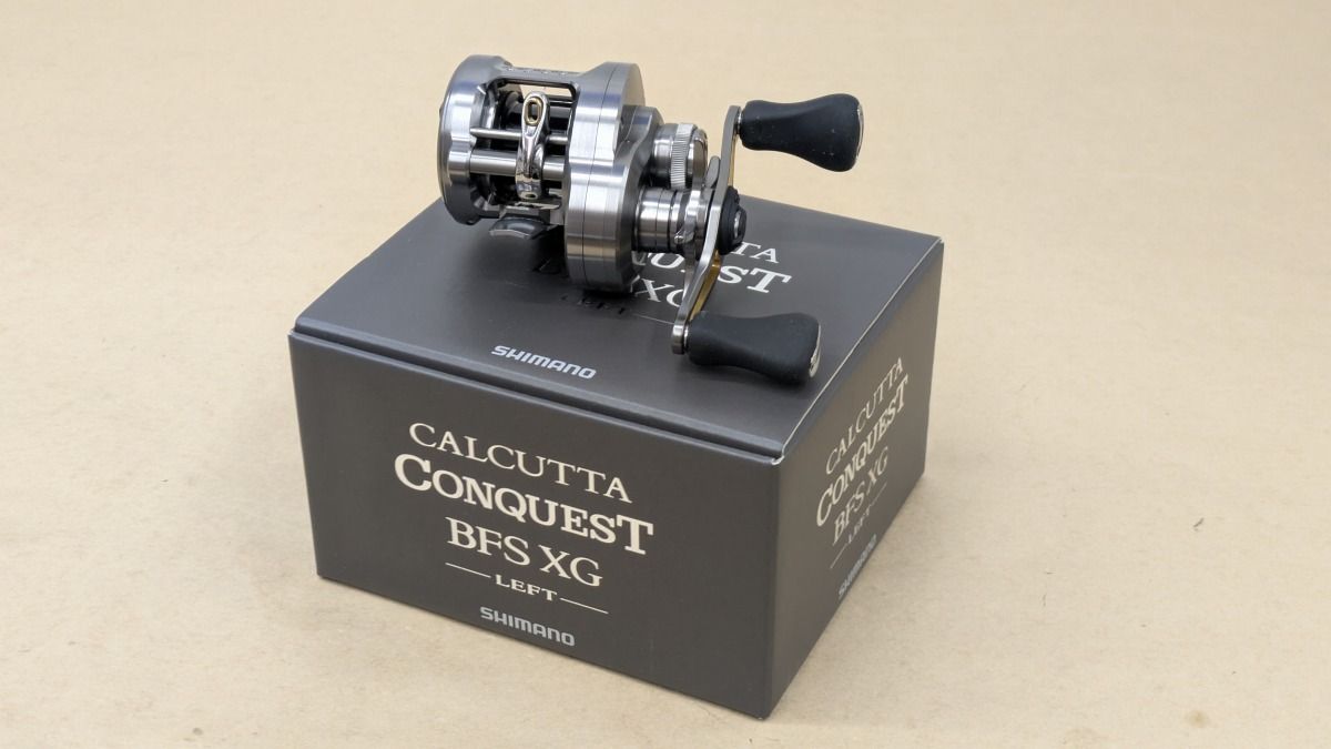 SHIMANOシマノ 23カルカッタコンクエスト BFS XG 左ハンドル