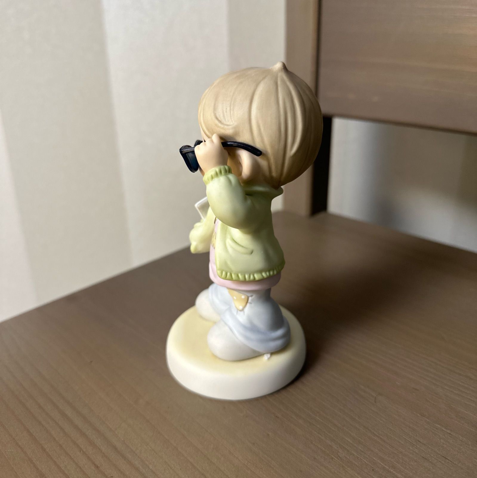 美品！プレシャスモーメント 陶器 置物 男の子 バイブル