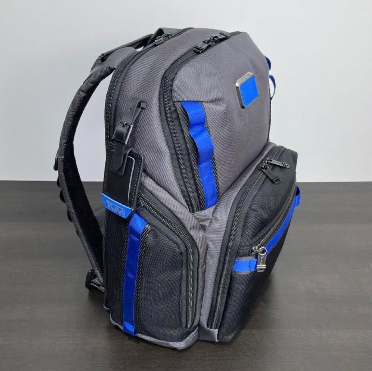 新品未使用 TUMI ALPHA BRAVO 「サーチ」バックパック青×黒232789  