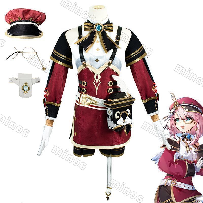 原神 Genshin シャルロット コスプレ衣装 原神 げんしん ヒロイン Charlotte コスプレ衣装 コスチューム ハロウィン クリスマス 制