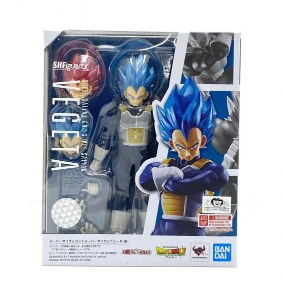 【】【未開封】S.H.Figuarts スーパーサイヤ人ゴッドスーパーサイヤ人ベジータ-超- 「ドラゴンボール超 ブロリー」[95]