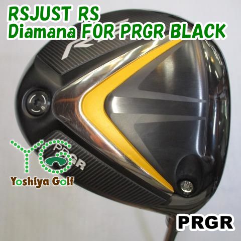 ドライバー プロギア RSJUST RS/Diamana FOR PRGR BLACK/SR/10.5[111762] - クリアランス正規品