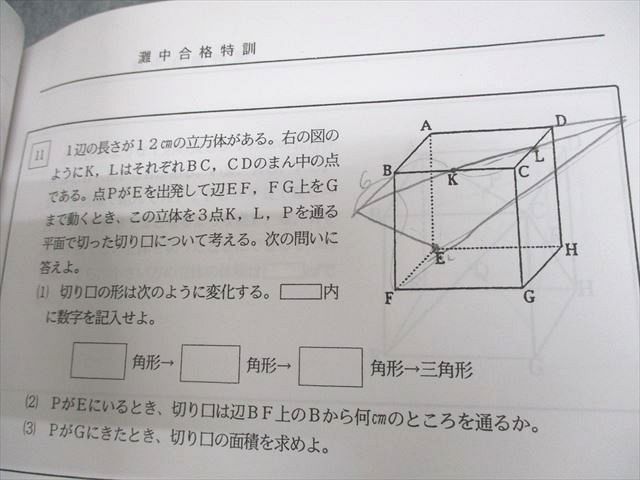 浜学園 灘中合格特訓 小6 算数 2月~6月（浜学園 小6灘中合格特訓
