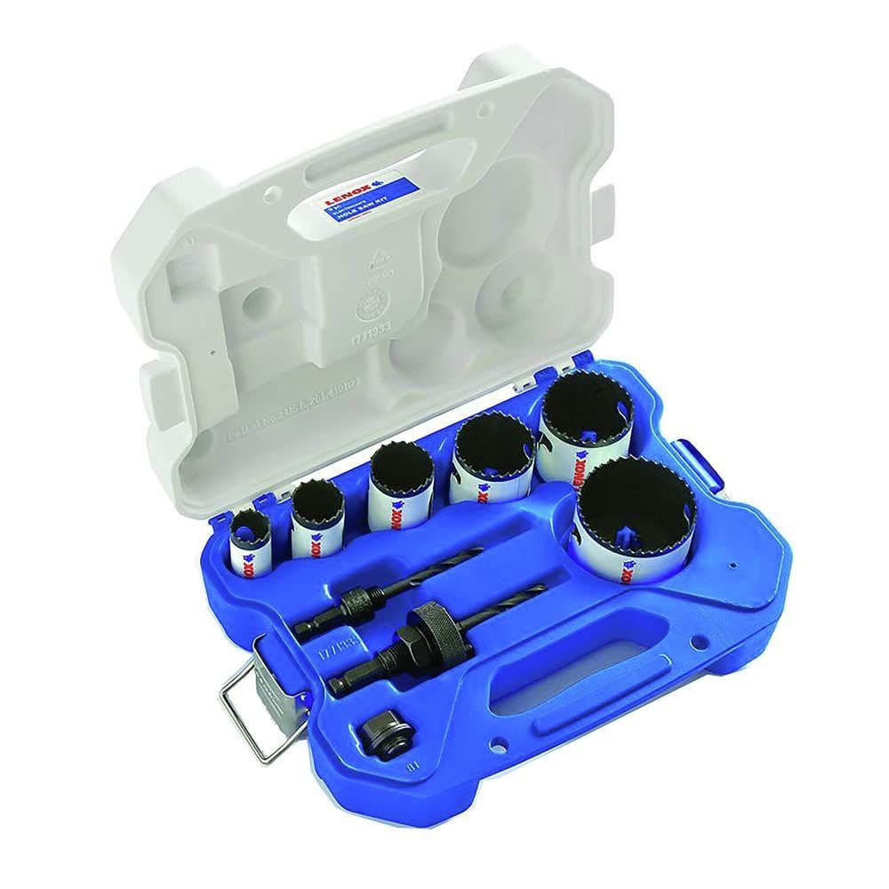 Size C600L_Style 電気工事用 LENOX レノックス バイメタルホールソーセット 電気工事用 30856-C600L