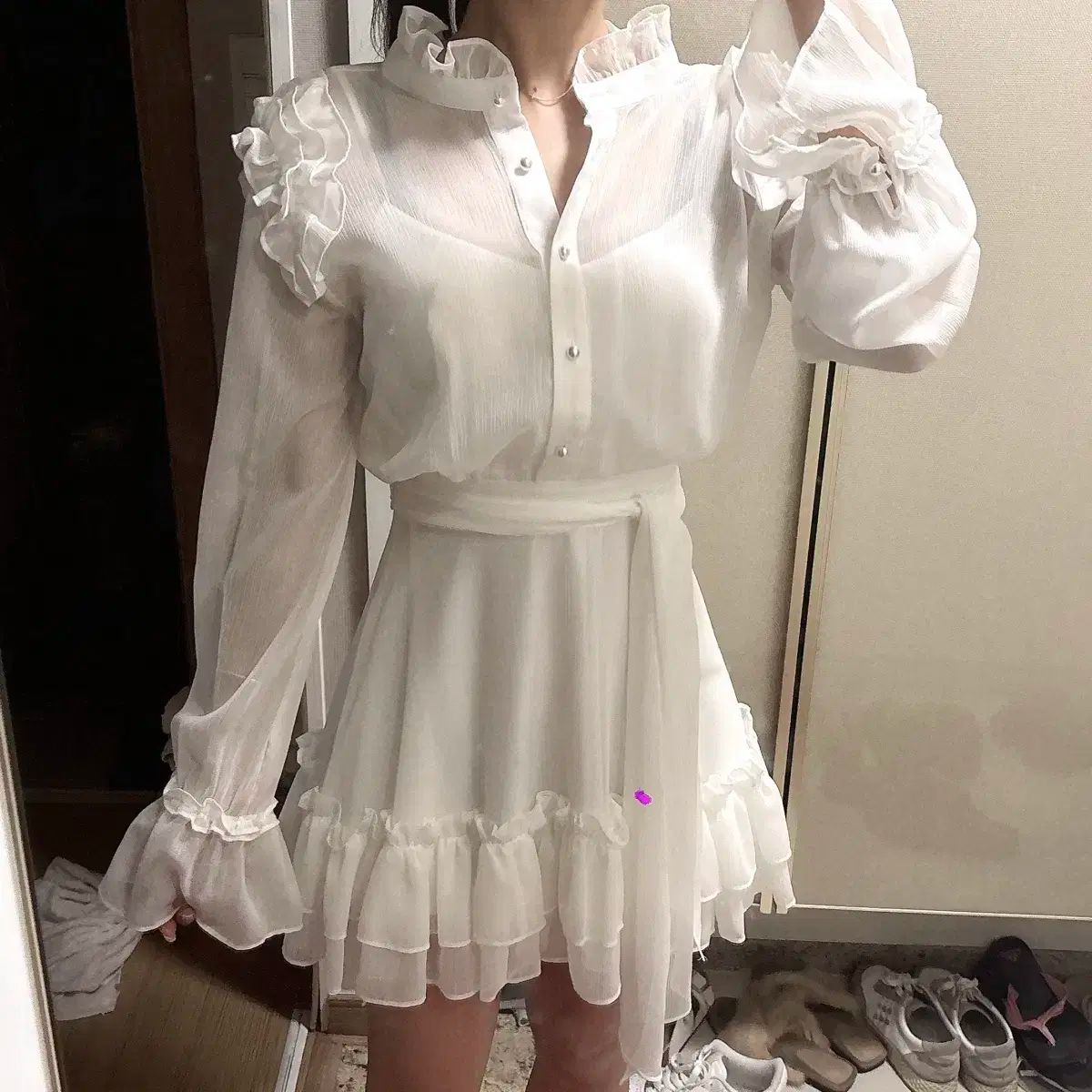 ティアラ タグ ワンピース S 輸入服 deaube デベラ ROSSUM J 韓国通販 ブレスショップ