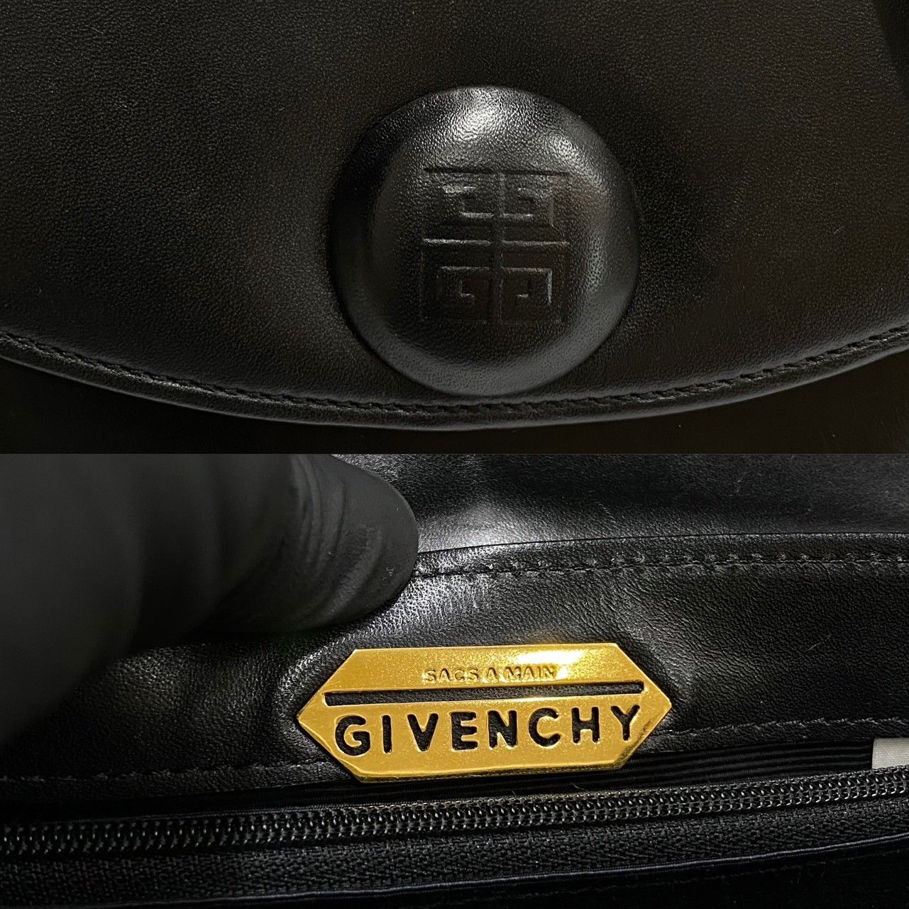 極 美品 希少品 GIVENCHY ジバンシィ ジバンシー ヴィンテージ 4G