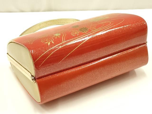 【未使用】和装用ハンドバッグ 平和屋着物▽和装小物 和装バッグ2点セット ハンドバッグ 振袖用