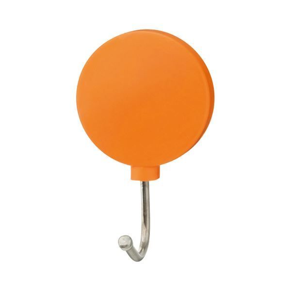 まとめ TANOSEE マグネットフック スイング 耐荷重約1kg 橙 1個 ×100セット