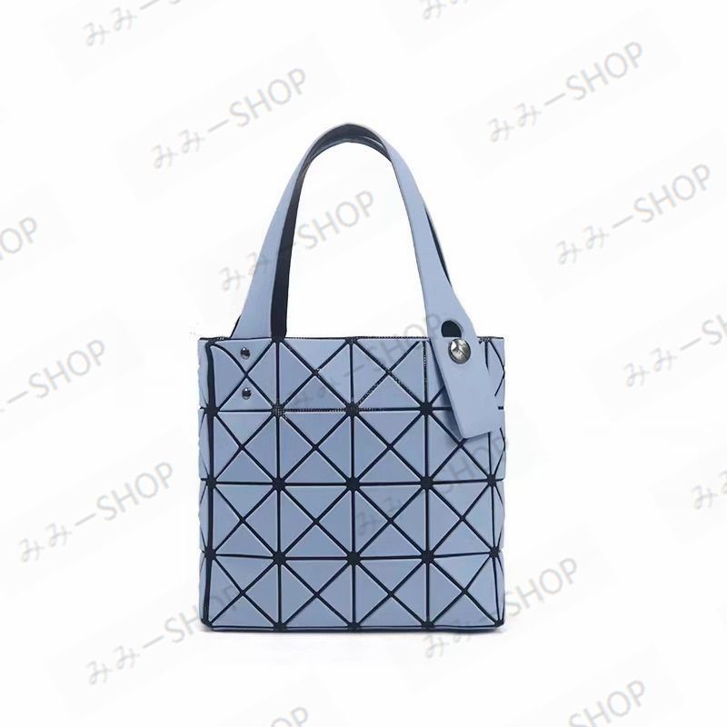 BAOBAO ISSEY MIYAKE バオバオイッセイミヤケ トートバッグ 小物入れ 4✖️4 ブルー