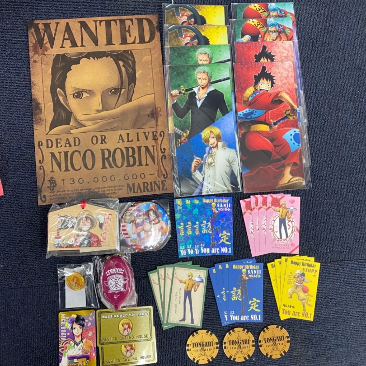 ワンピース　グッズまとめ売り △12【新品未使用】ONE PIECE ワンピース グッズまとめ売り - メルカリ