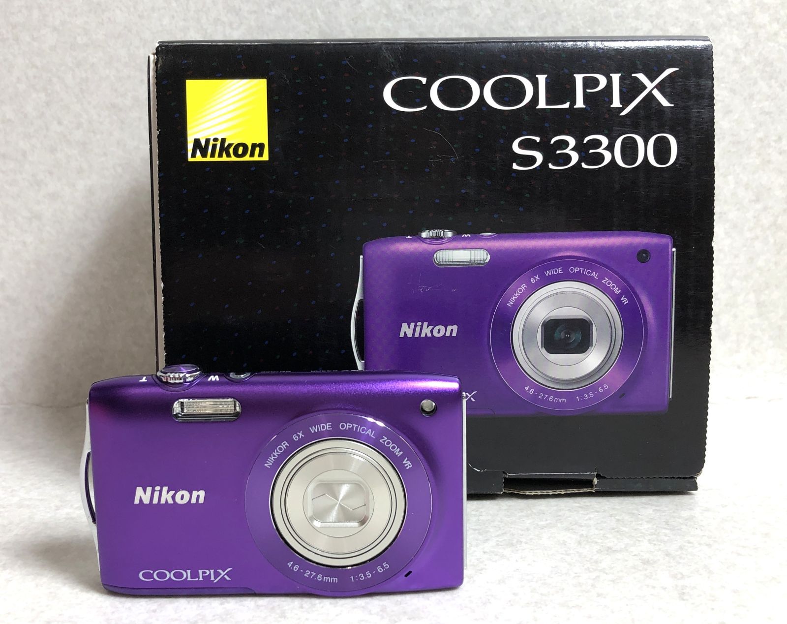 DH513】Nikon COOLPIX S3300 コンパクトデジタルカメラ デジカメ