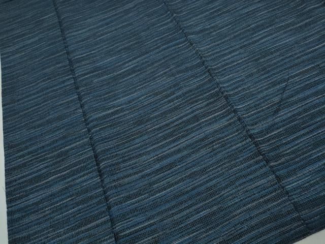 節約 平和屋着物∴夏物 浴衣 横段文 綿麻 逸品 CAAY4649ng 平和屋着物