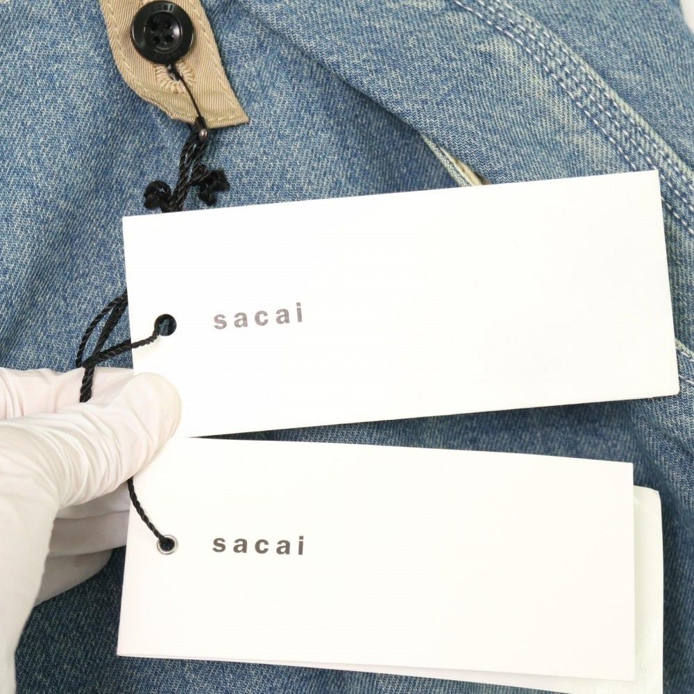 サカイ ボトムス レディース ワイドパンツ デニムパンツ 服 異素材  