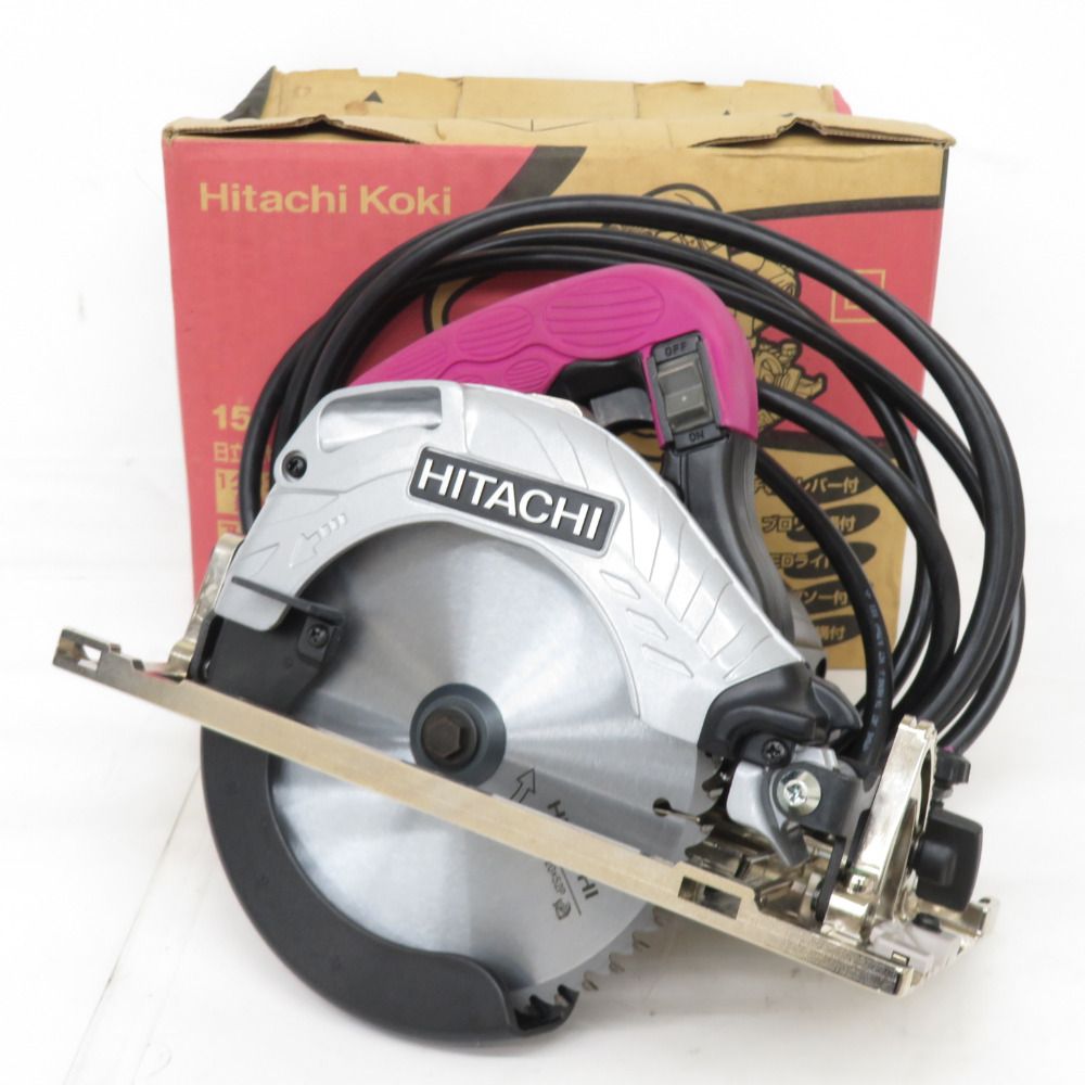 日立工機 HiKOKI ハイコーキ 100V 157mm 深切り電子丸のこ マルノコ 付属品イタミあり C5MVYA 未使用品
