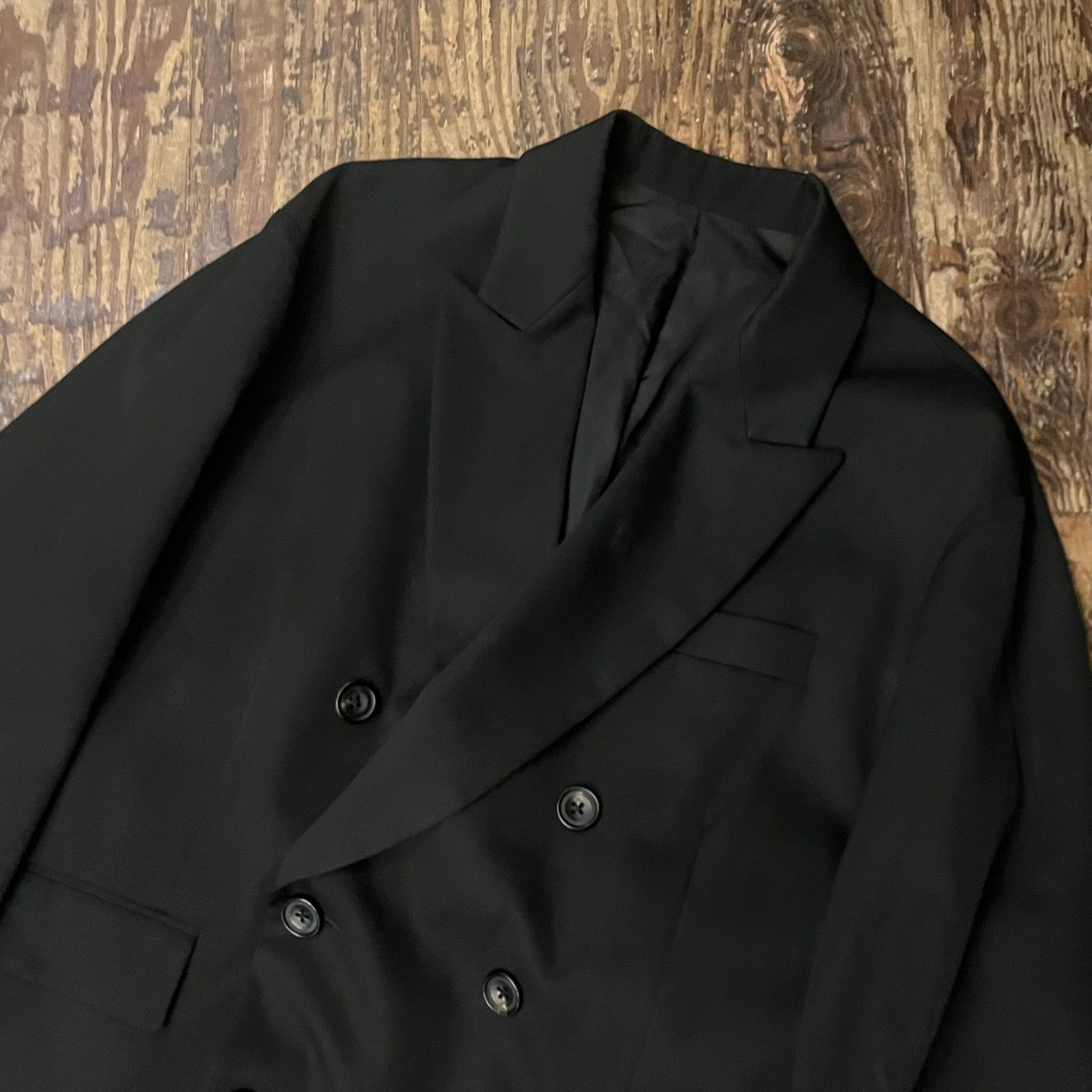 ジャケット・アウター stein DOUBLE LAPELED BREASTED COAT 22aw stein（シュタイン）2022AW 22AW OVERSIZED DOUBLE BREASTED
