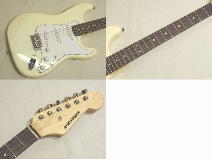 美品 SELDER セルダー エレキギター ◇ オフホワイト系 弦楽器