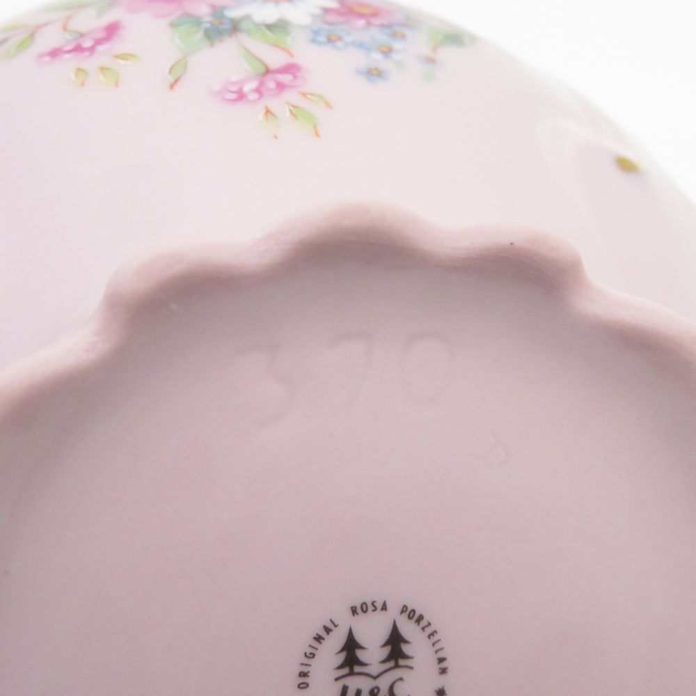 美品 H&C カップ＆ソーサー シュガーポット 3点 セット 花柄