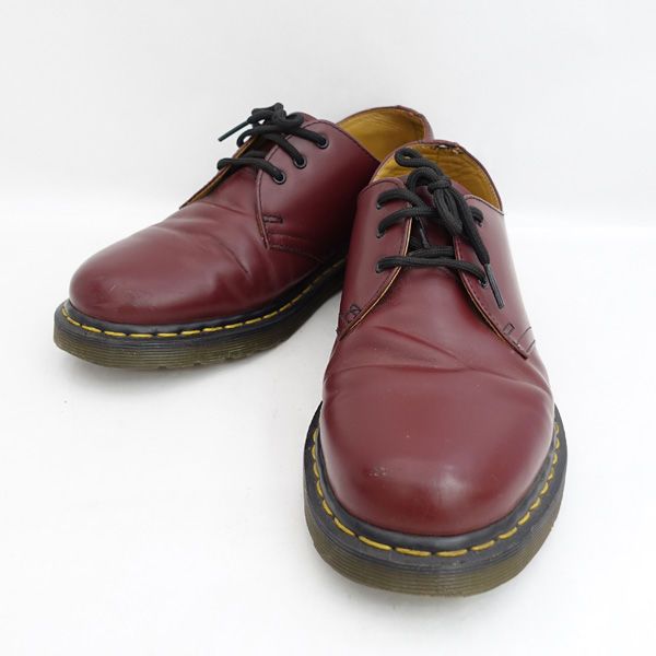 Dr.Martens / ドクターマーチン ◆3ホールシューズ/レザー/ブラウン/サイズUR7　 10084 【メンズ/MEN/男性/ボーイズ/紳士】【靴/クツ/シューズ/SHOES】 メンズファッション【中古】 