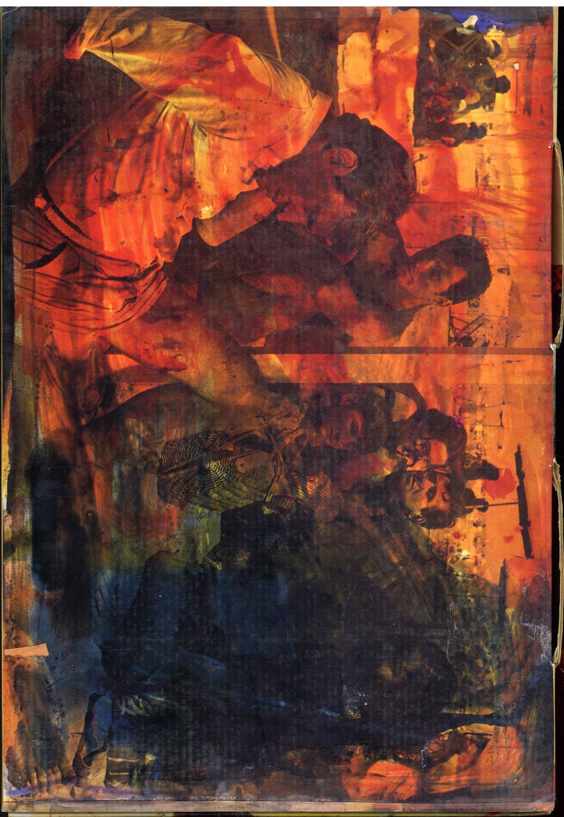 大竹伸朗 亜米利加 II 1989