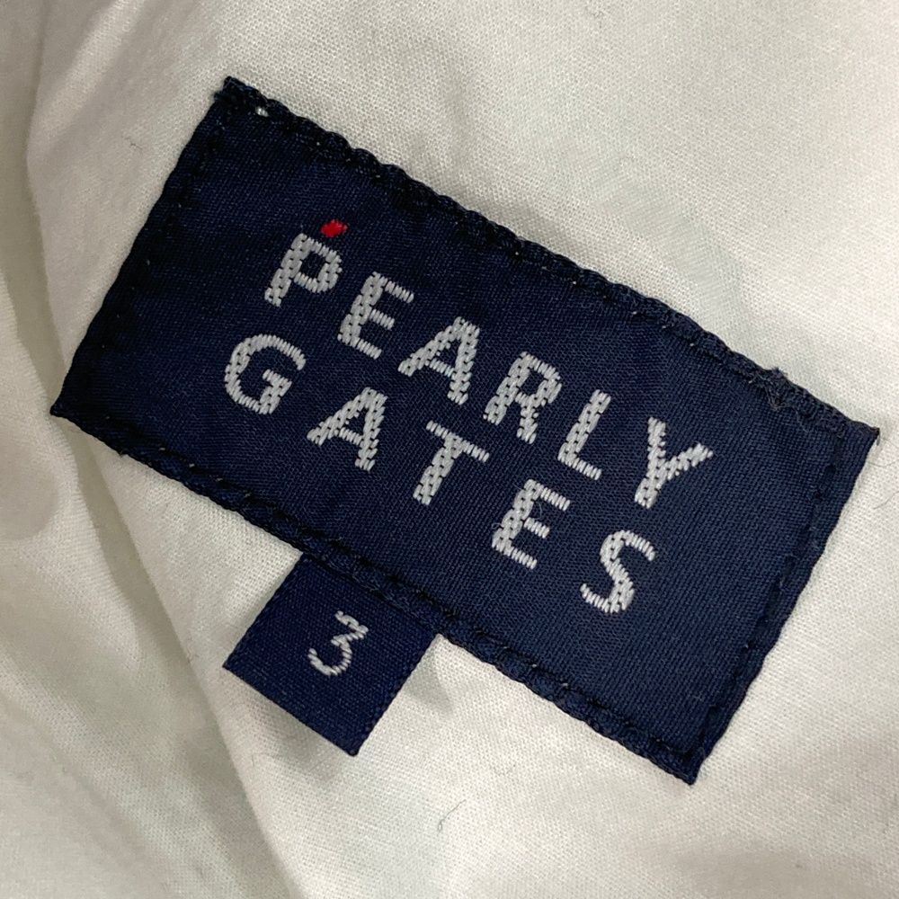 サイズ：3 PEARLY GATES パーリーゲイツ ストレッチパンツ ロゴ
