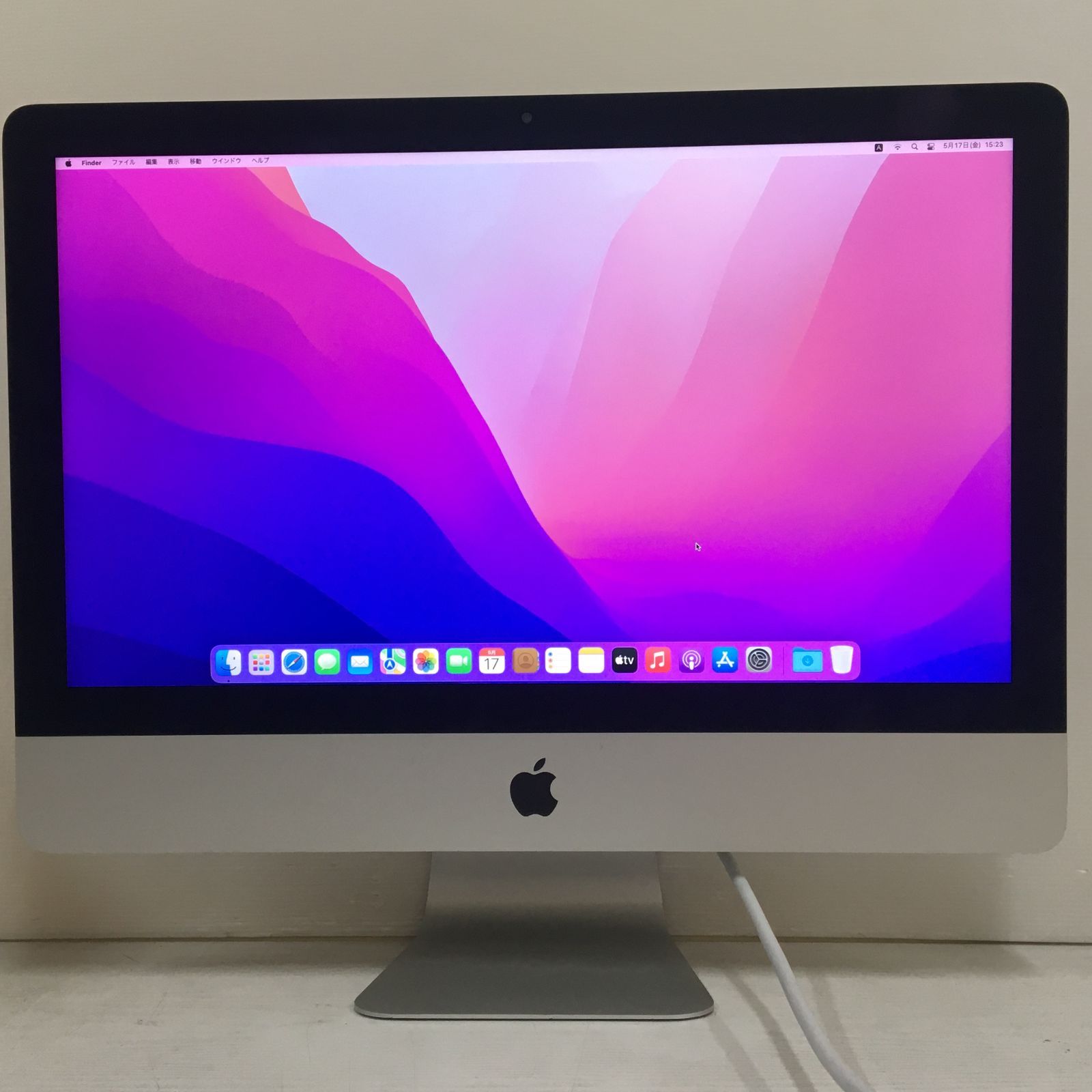 ☆【美品 21.5インチ】Apple iMac (21.5-inch, Late 2015) A1418 Core i5(5575R)/2.8GHz  RAM:16GB/HDD:256GB Monterey 動作品 - メルカリ