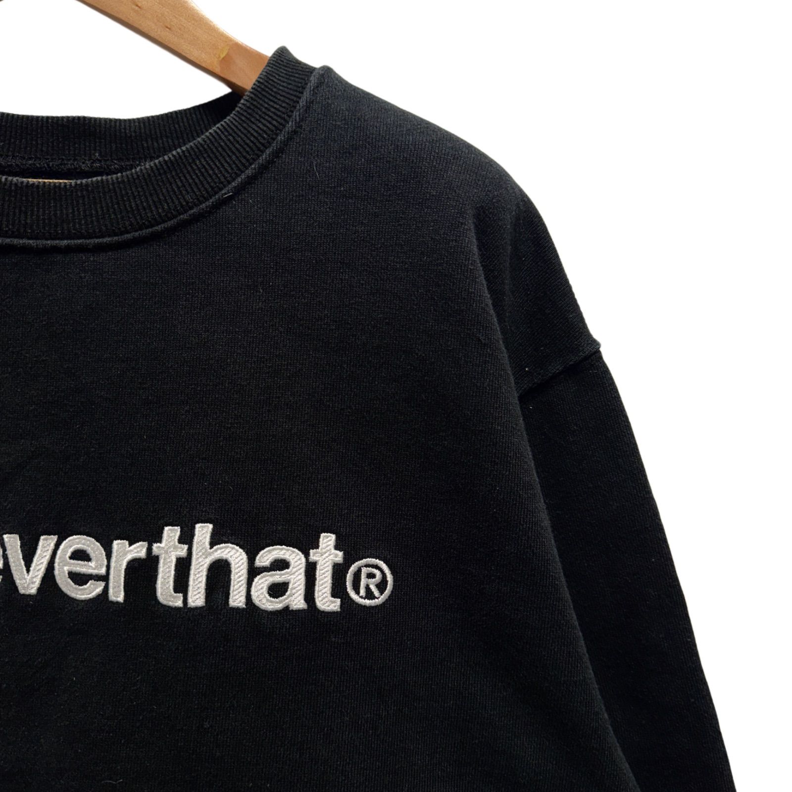 美品 Thisisneverthat スウェット Mサイズ ボックスシルエット ネバザ 