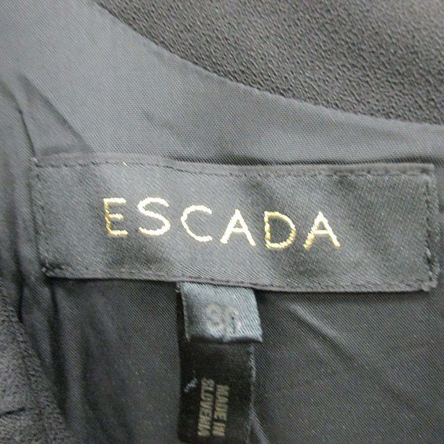 エスカーダ ESCADA ワンピース ノースリーブ ロング シンプル 36