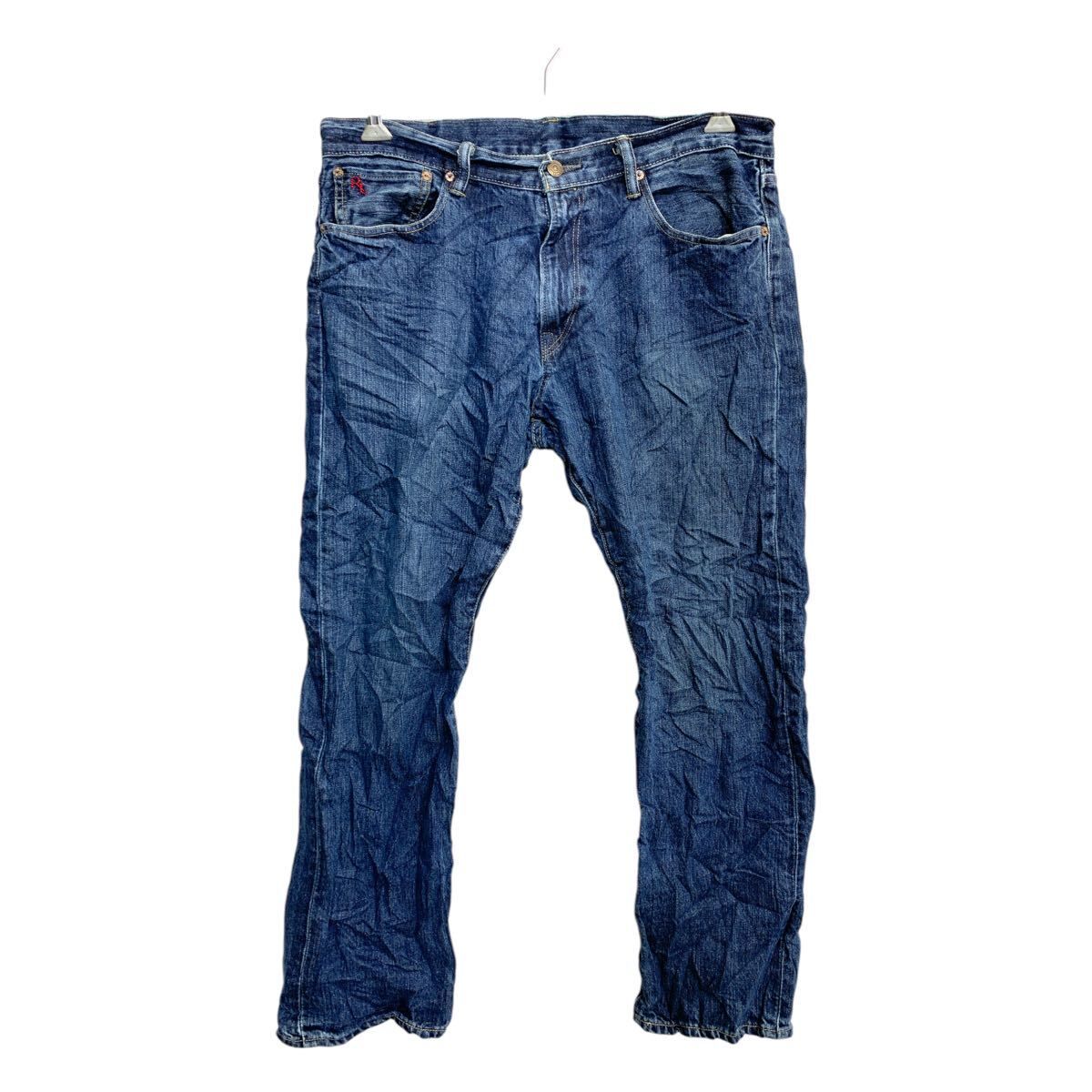 POLO RALPH LAUREN デニムパンツ W34 ポロラルフローレン インディゴ コットン 古着卸 アメリカ仕入 2501-679