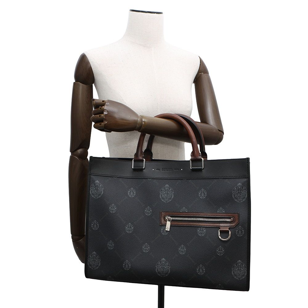 ベルルッティ トートバッグ ウリス スモール レザー Berluti 2way 黒
