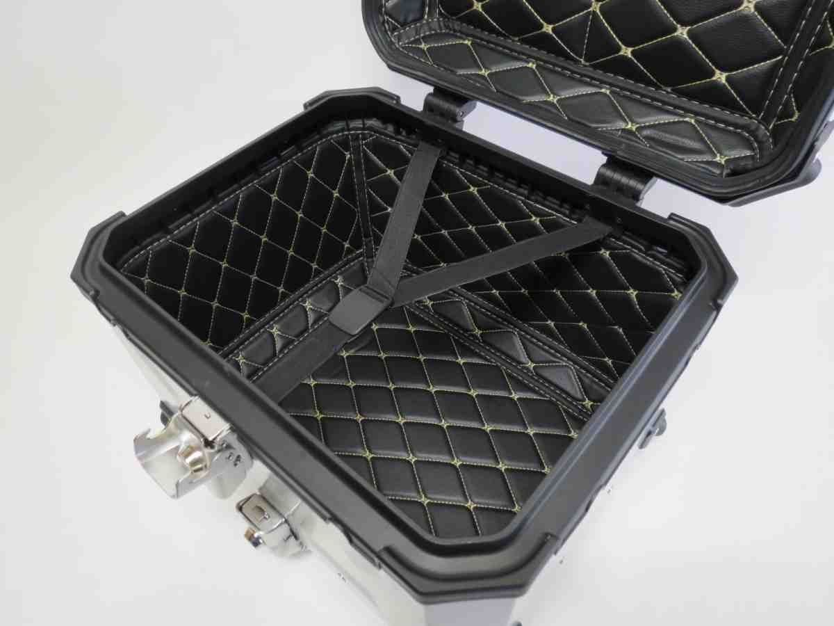 V-STROM 650 V-ストローム650XT 2017- サイドキャリア＆サイドBOX-B-リアBOX-B 5点セット黒銀 FFCRYSTALESIA_COM