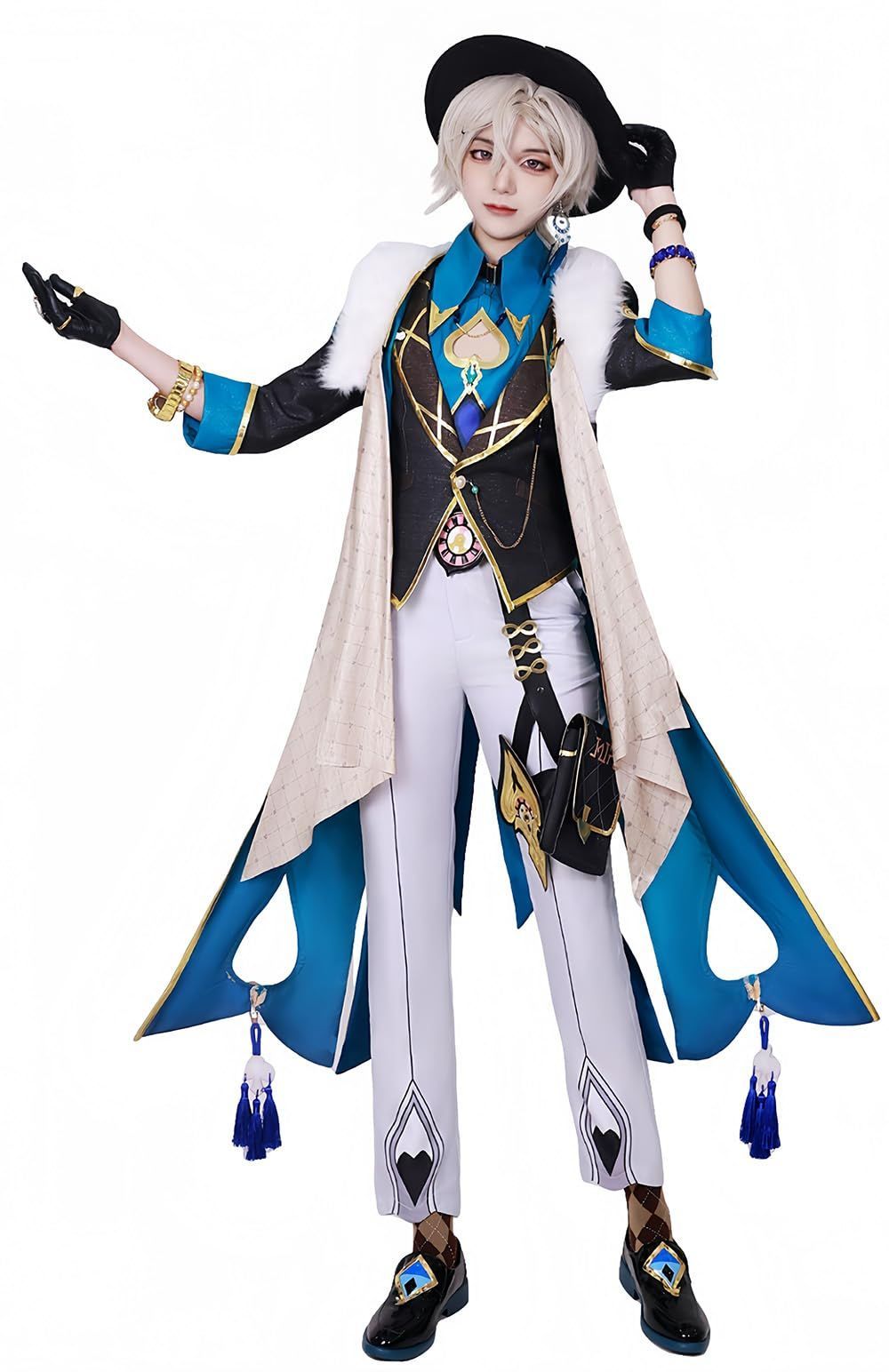 コストモ製 刀剣乱舞 燭台切光忠 戦闘服 極 コスプレ衣装 燭台 切 極