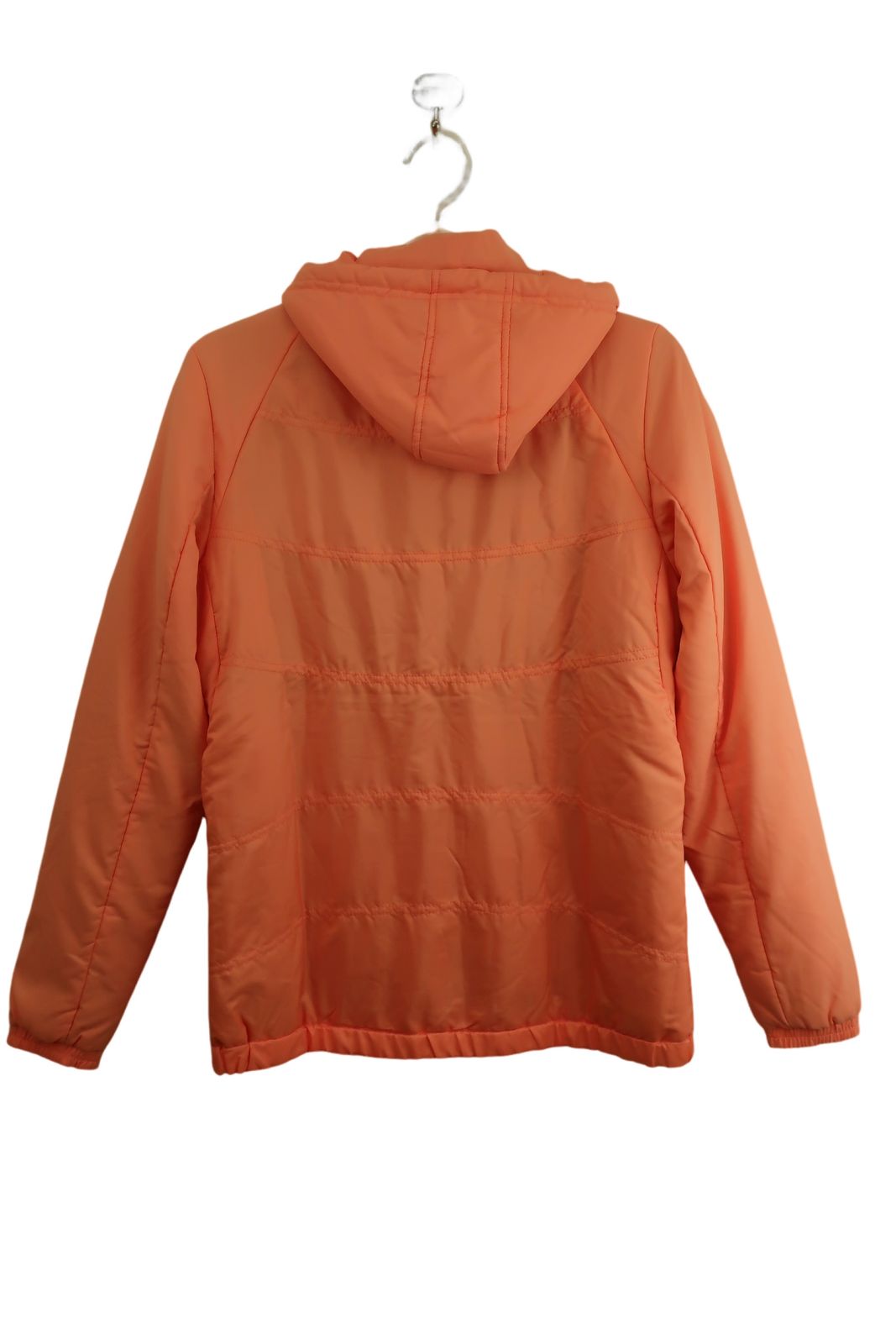 ルコックのゴルフウェア 美品】le coq sportif(ルコックスポルティフ) 中綿ジャケット 橙