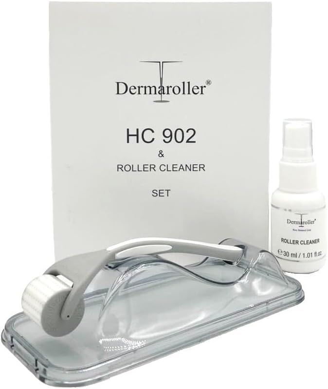 【Dermaroller GmbH 正規品】ダーマローラーHC902 専用クリーナー30mlセット ［医療機器］ダーマローラー マイクロニードル 美顔ローラー フェイス用 スカルプケア 毛穴ケア 美容鍼