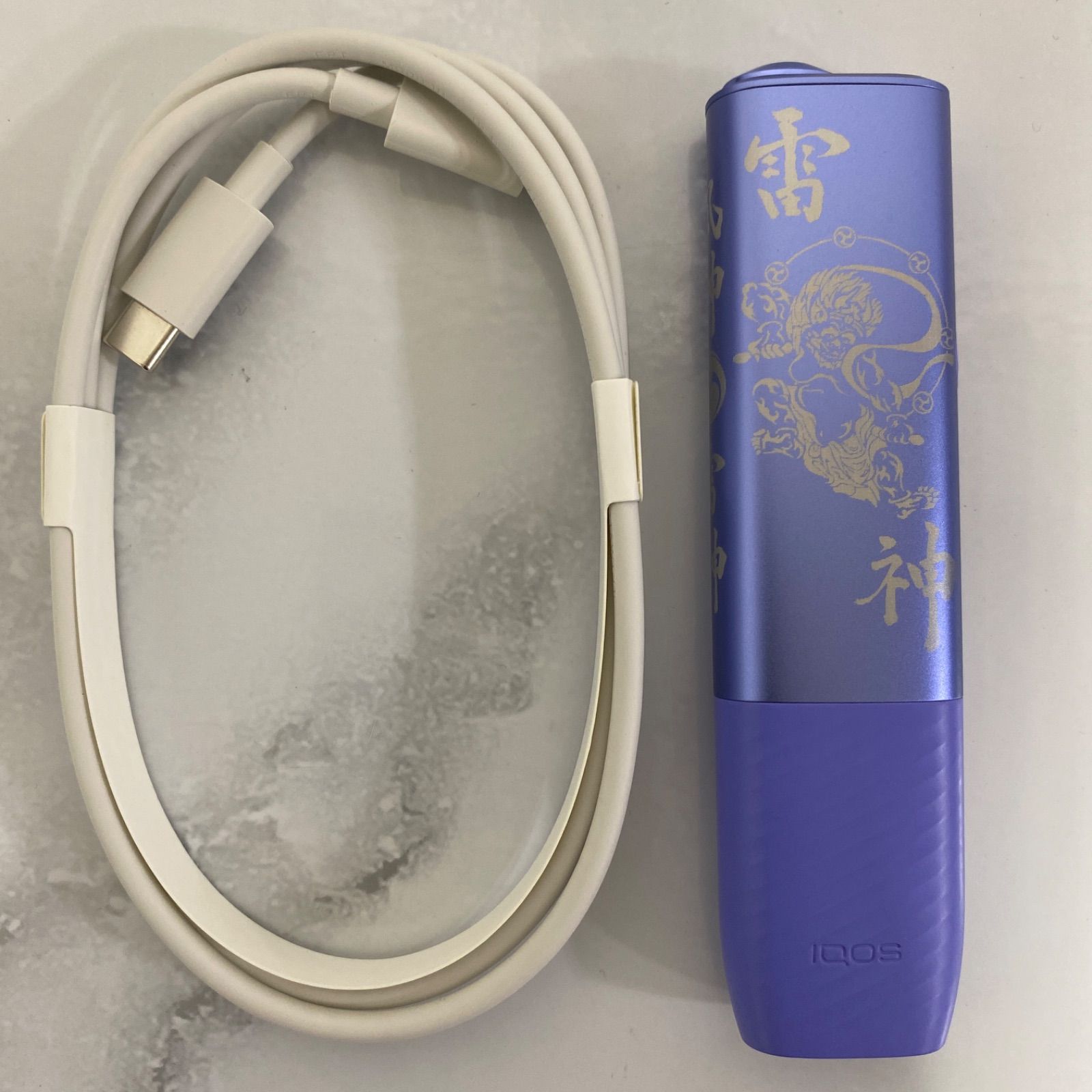 1 風神 雷神 レーザー加工 iQOS アイコス イルマi ワン ミネラモデル 風神 雷神 デザイン レーザー加工 iQOS ILUMA i ONE アイコスイルマ i