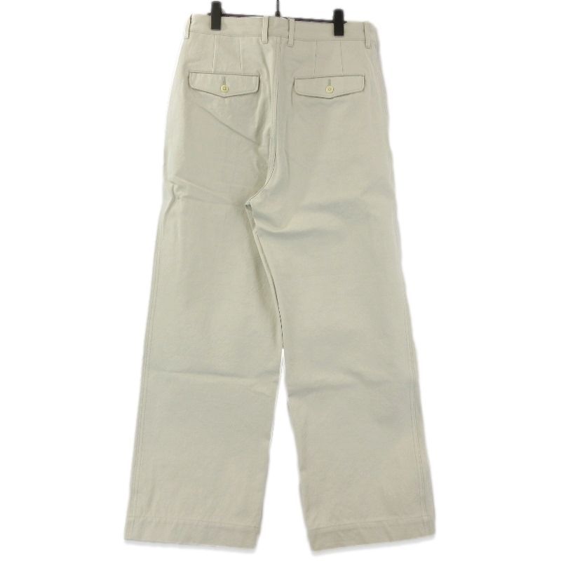 パンツ ULTERIOR WASHED BIZEN GABARDINE TUCKED ULTERIOR(アルテリア) / WASHED BIZEN GABARDINE TUCKED PANTS