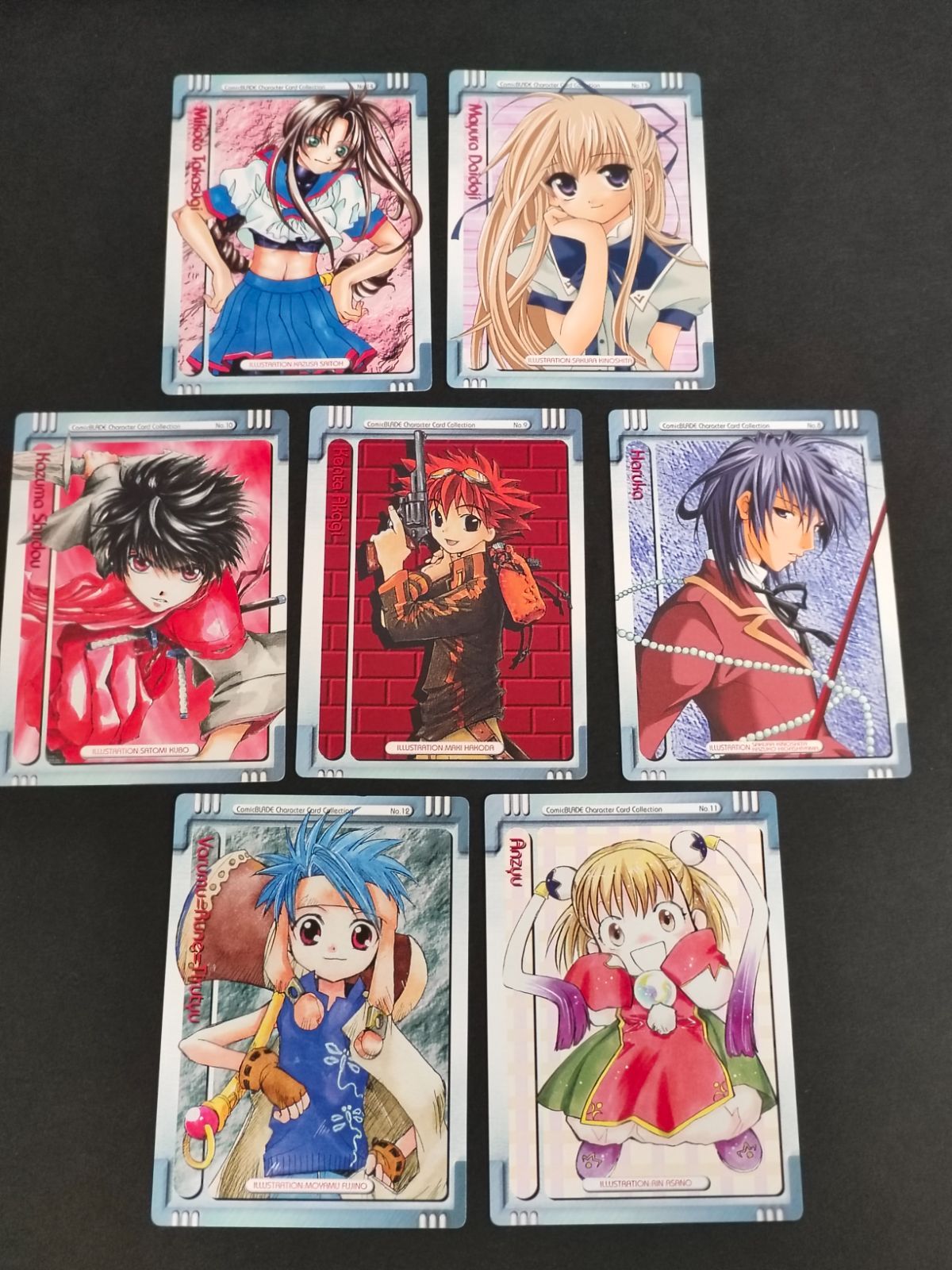 aca335 コミックブレード カードコレクション 高杉命 大堂寺繭良