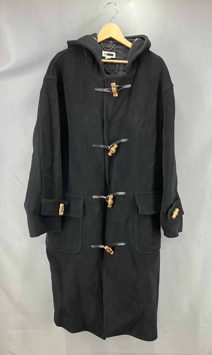 H BEAUTY-YOUTH UNITED ARROWS ユナイテッドアローズ メルトンダッフル サイズL ブラック 冬