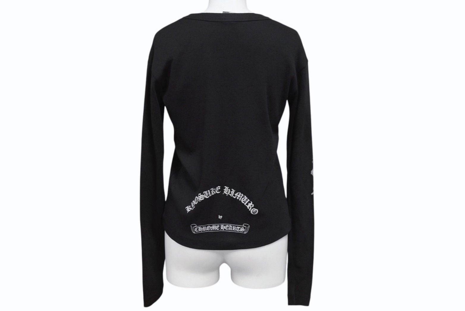 極美品 CHROME HEARTS クロムハーツ 氷室京介 コラボ ロンT 長袖T  