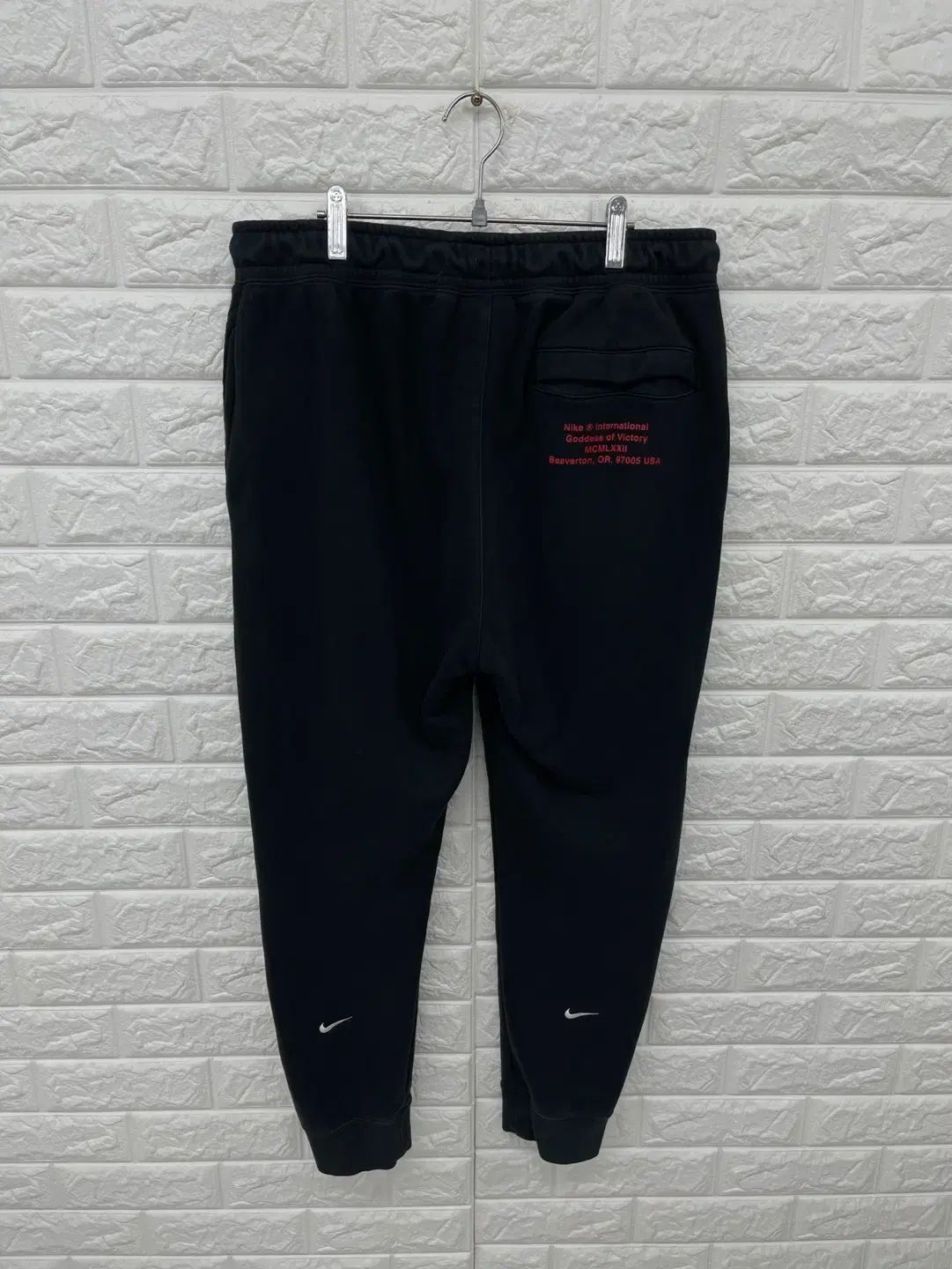 雷市場（ポンジャン）商品韓国直送】Nike(ナイキ） ダブルスウッシュ ジョガーパンツ ( XL ／ 32 34inch ） B ー 882 -  メルカリ