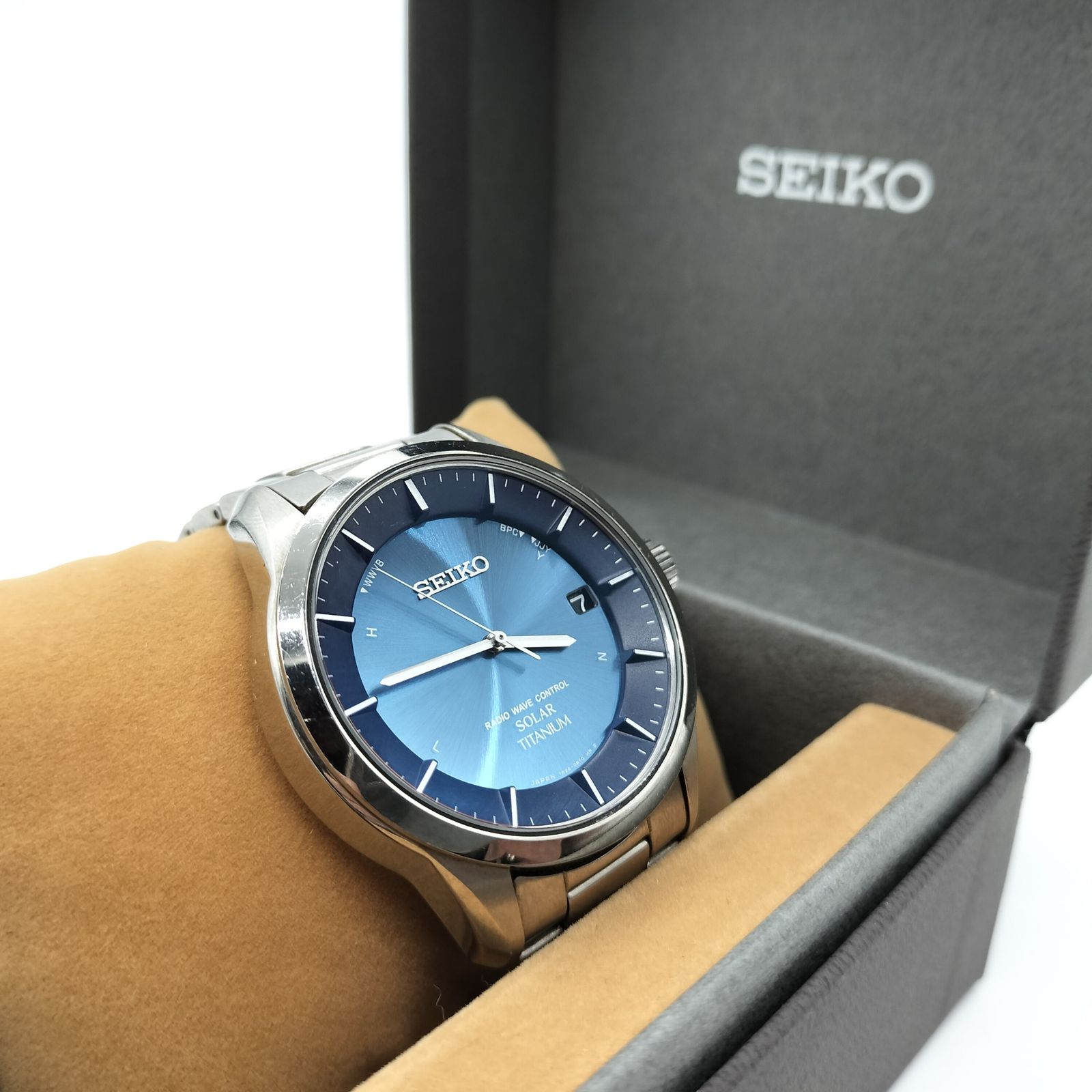 SEIKO 電波 腕時計 ソーラー チタン 7B24-0BB0 セイコー 正確さと上品さを兼備✨】 SEIKO セイコー 腕時計 電波ソーラー