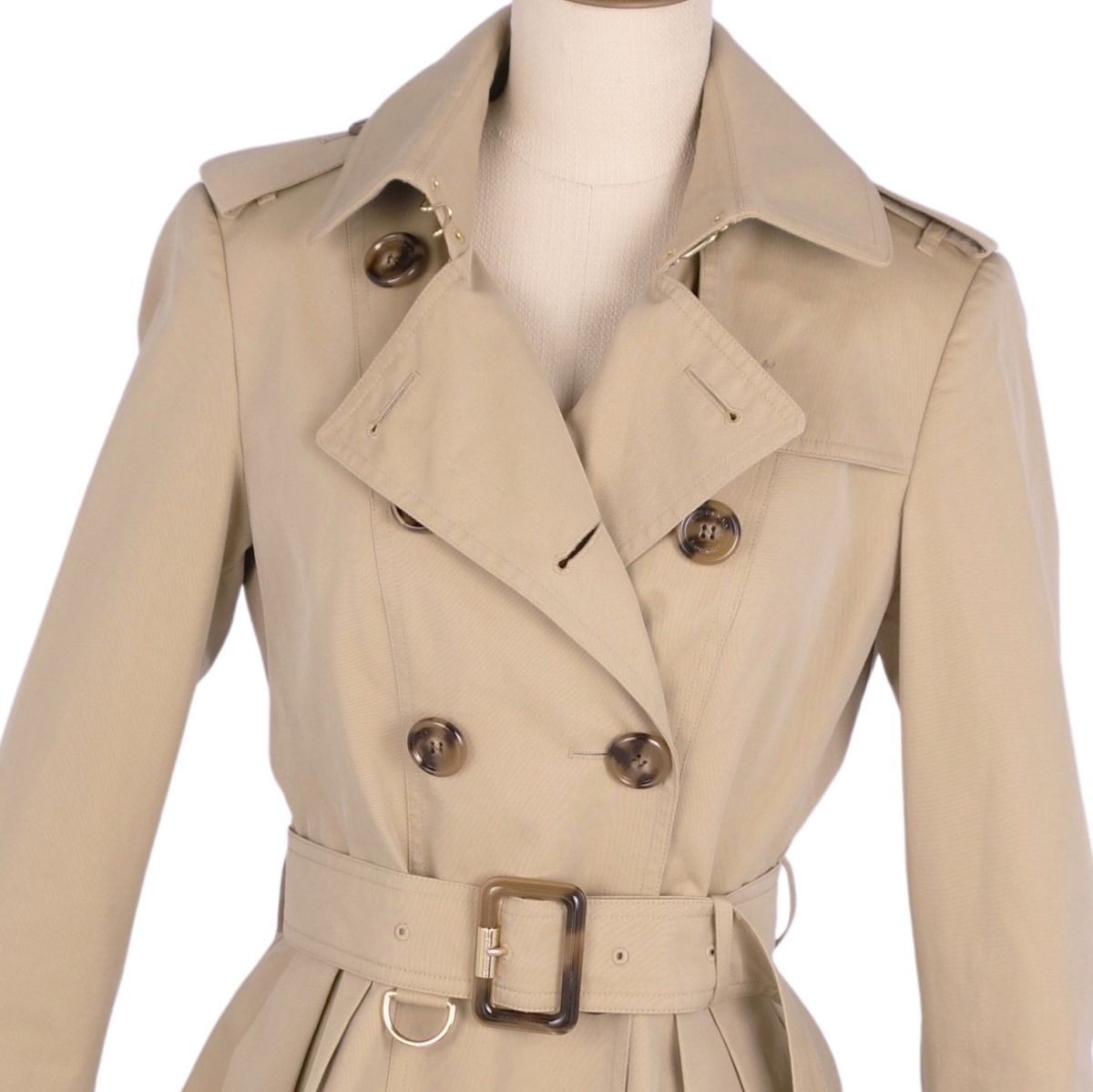 【極美品】BURBERRY バーバリー ロンドントレンチファーコート 超美品 極美品】BURBERRY バーバリー ロンドントレンチファーコート 超