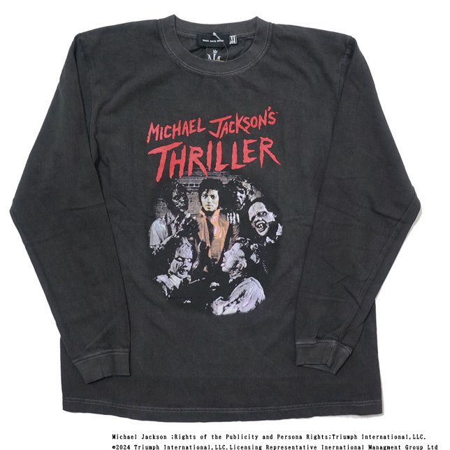 GOOD ROCK SPEED グッドロックスピード プリントTシャツ 長袖 マイケル 