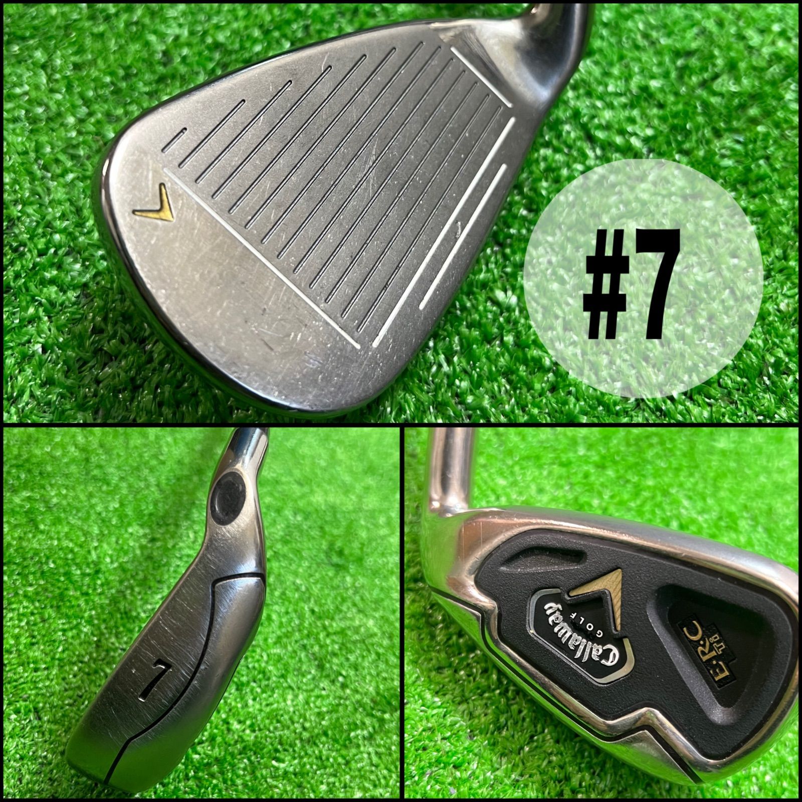 レディース アイアン Callaway ERC Ti チタン 5本 フレックスL