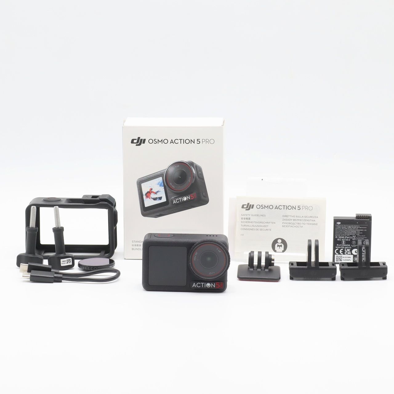 DJI Osmo Action 5 Pro コンボ アクションカメラ 4K 120fps 防水 手ブレ補正 デュアルOLED搭載